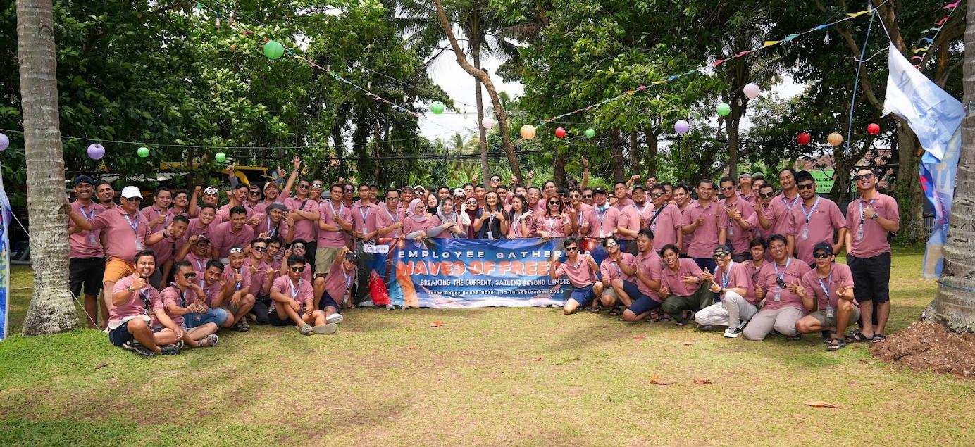 PT Metal One Steel Service Indonesia Holds Employee Gathering at Aston Anyer Hotel